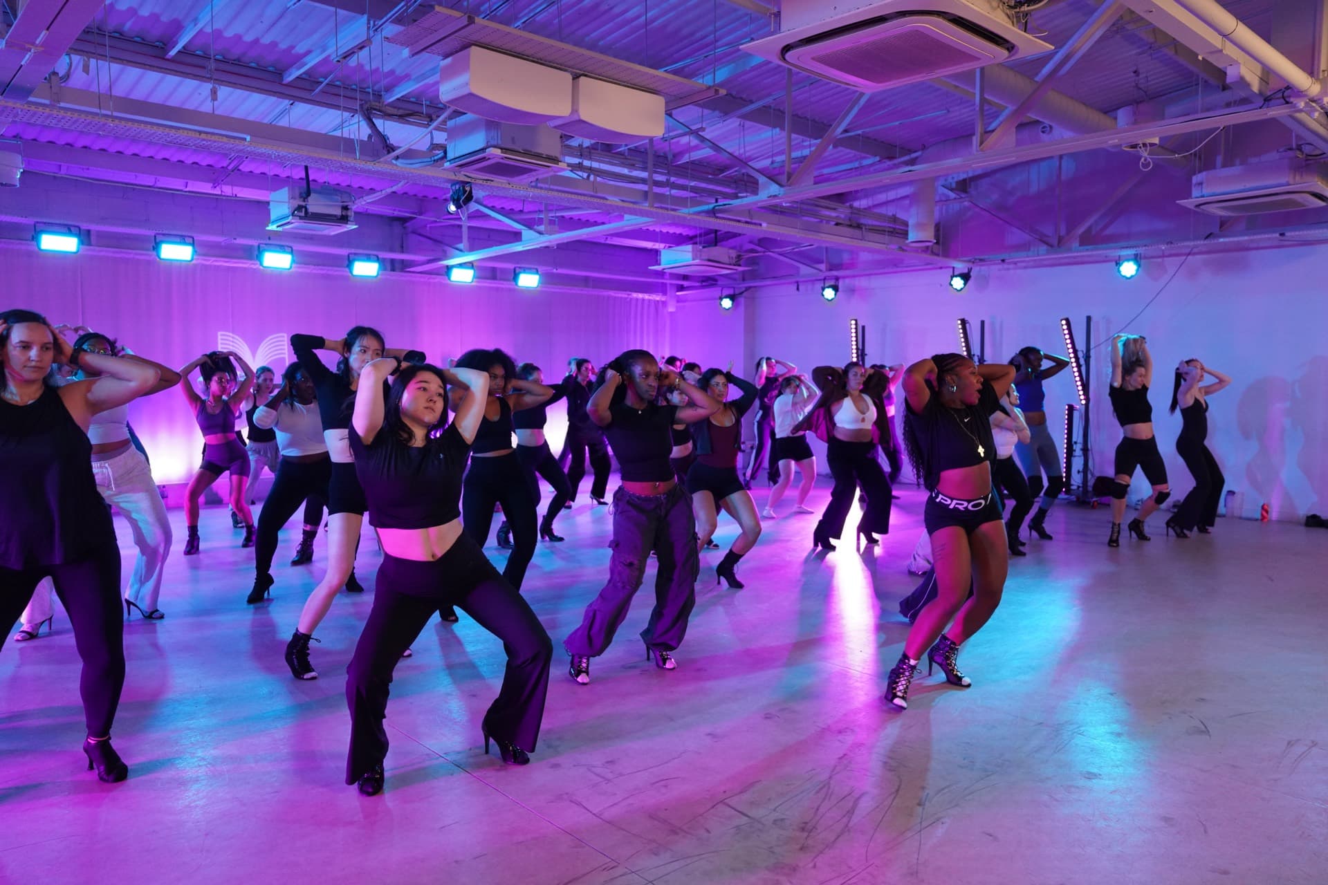 A class in full flow at the MVMT studio
