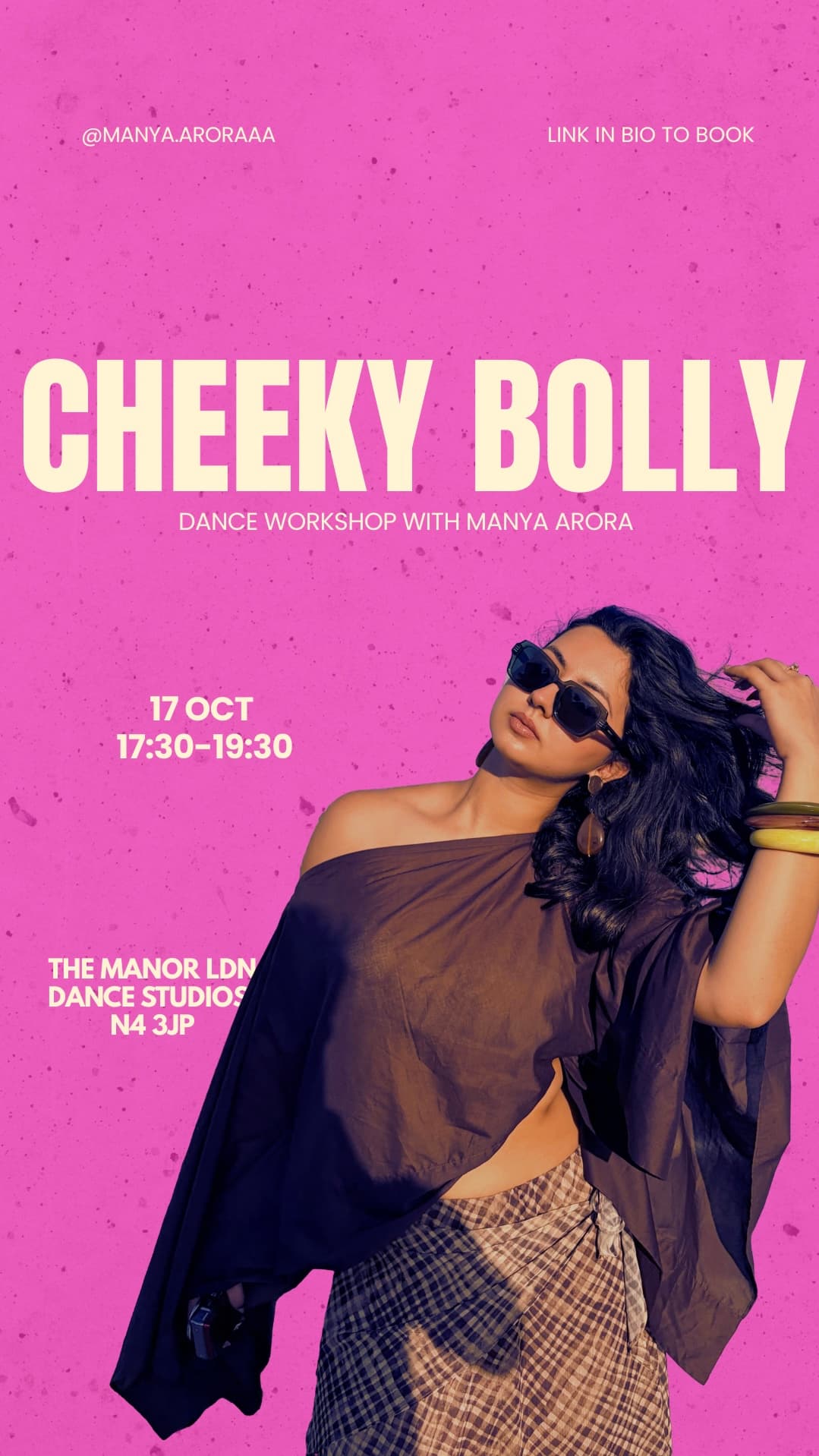 Cheeky Bollywood Dance Workshop With Maya Arora