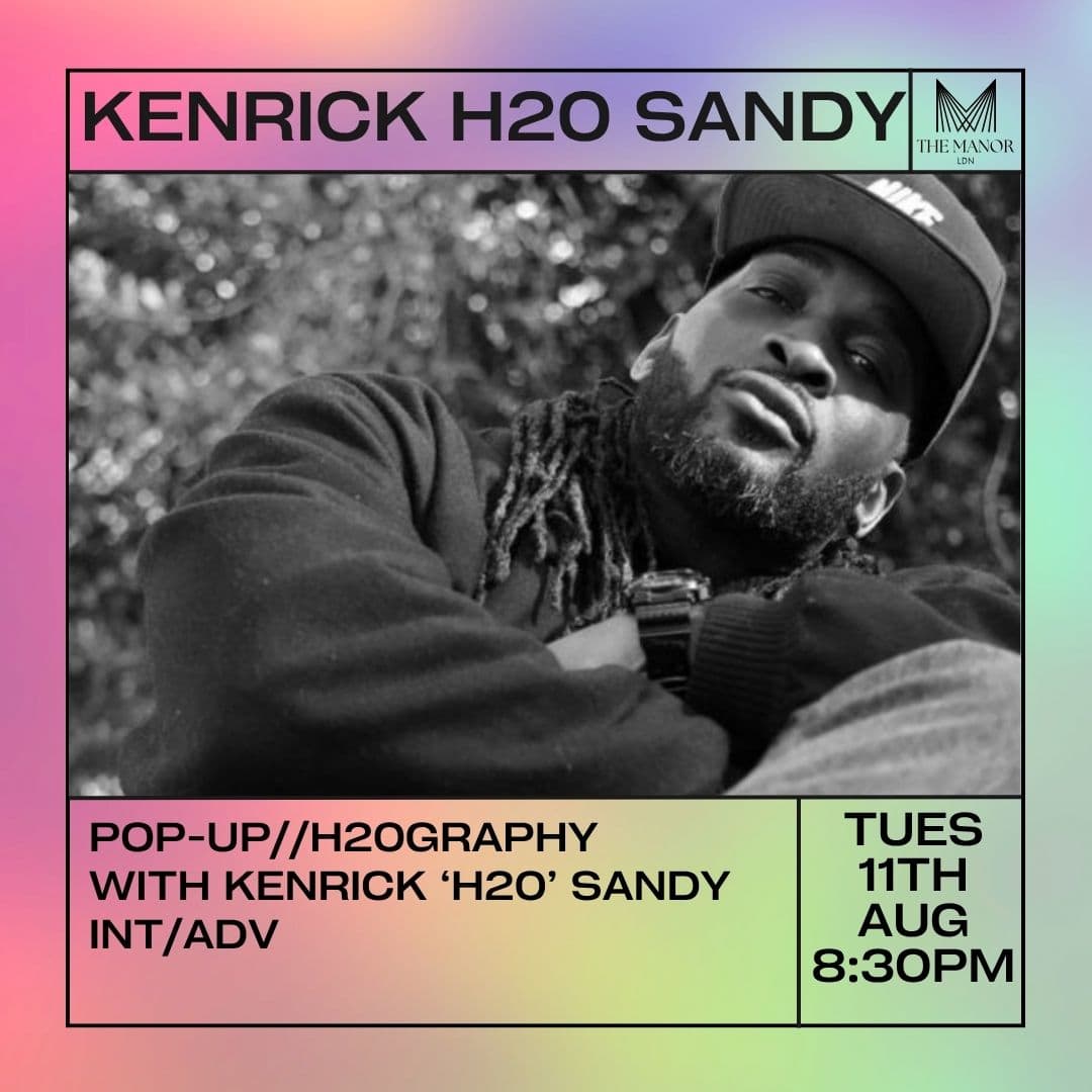 H2ography with Kenrick H20 Sandy