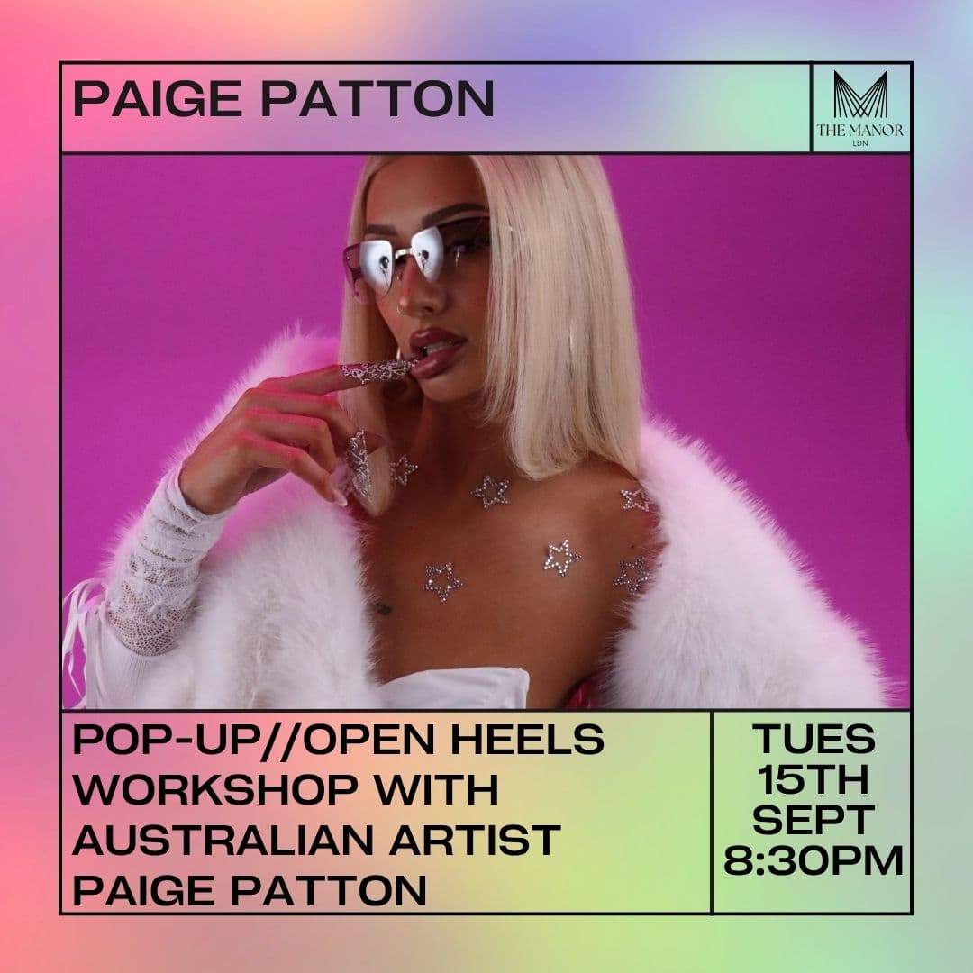 Open Heels Workshop - with Australian Artist Paige Patton