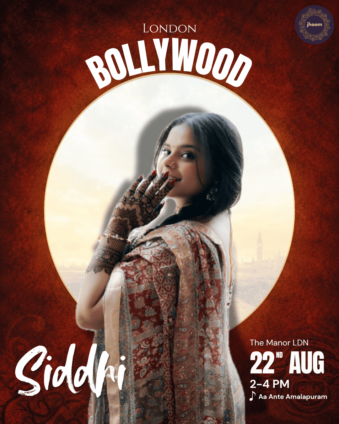 Jhoom Bollywood Workshop