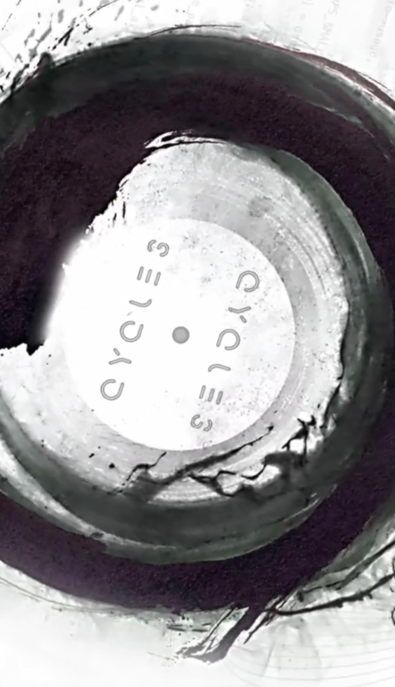Boy Blue Cycles logo is black and white circles intertwining