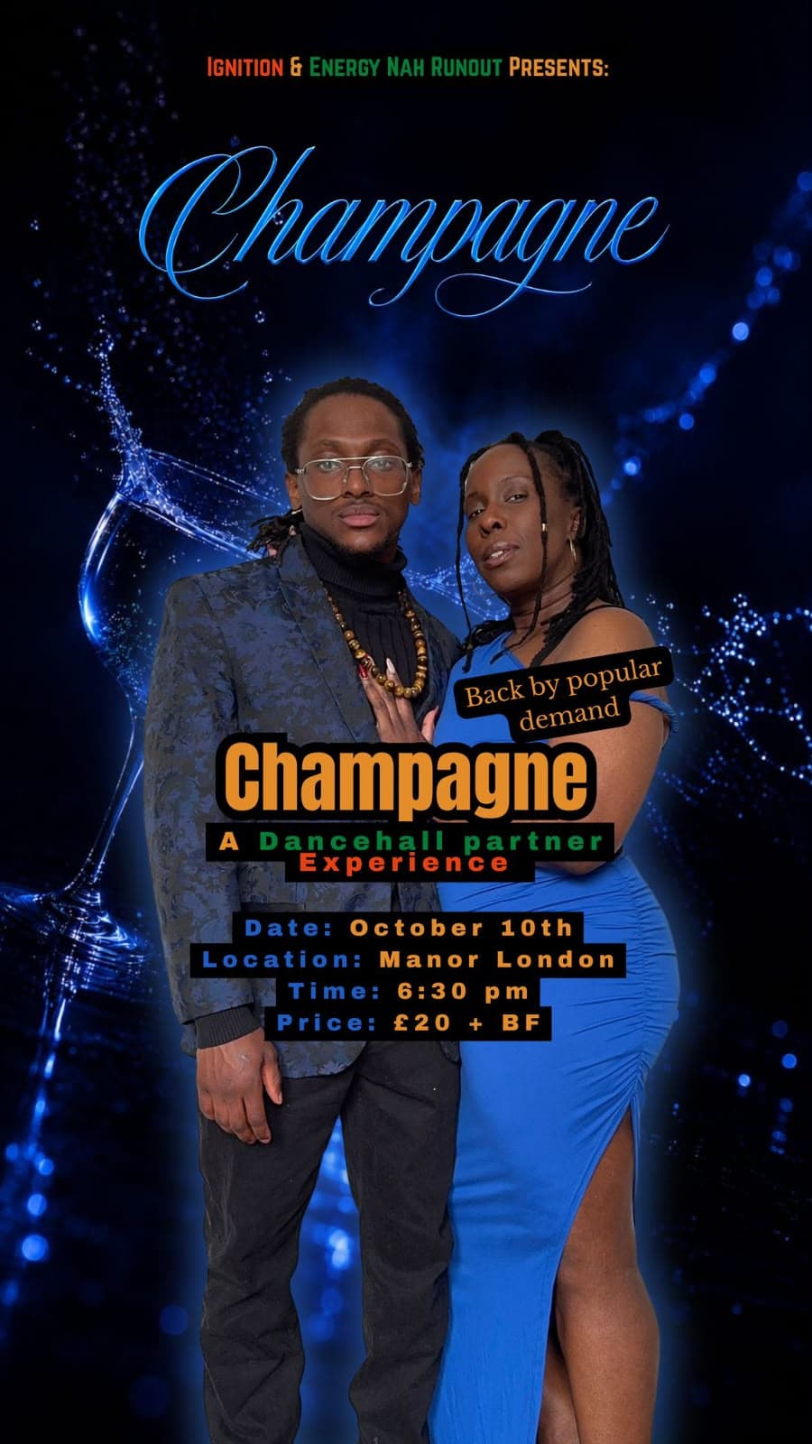 Champagne Part 4. A Dancehall Partner Experience